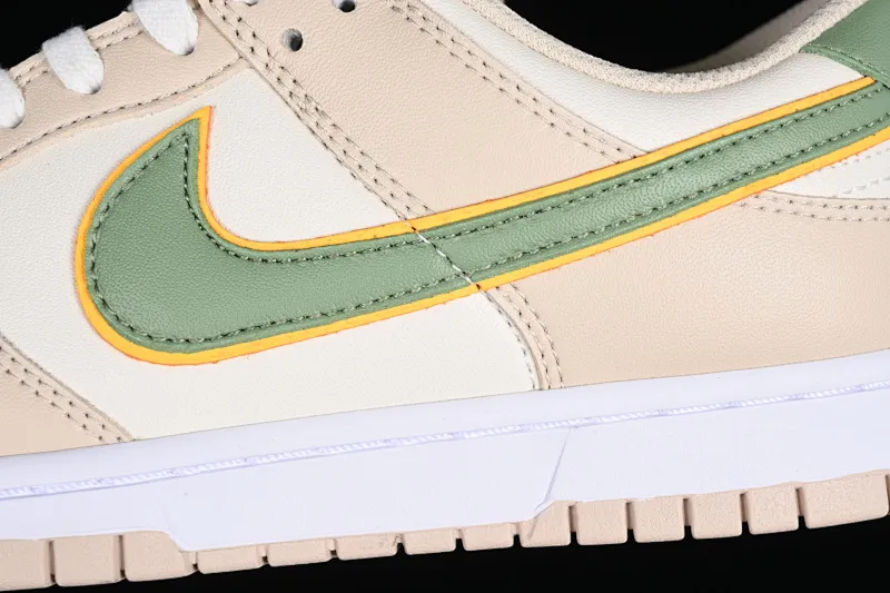 All categories Nk SB Dunk series Nk SB Dunk Low low-top sneakers Nk Dunk Low "Pale Ivory" dark and light ivory color matching SB low-top sports and leisure sneakers FQ6869-131